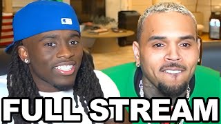 Kai Cenat amp Chris Brown FULL STREAM [upl. by Annoj]