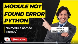 🐍 How to Fix ModuleNotFoundError No Module Named Error in Python  VSCode Tutorial [upl. by Brandyn]