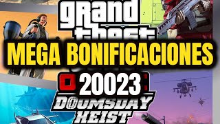 🔥NUEVA ACTUALIZACION GTA 5 ONLINE HOY SEMANA DE BONIFICACIONES LOCURA GTA 5 ONLINE 20023 [upl. by Niledam]