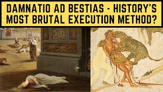 Damnatio ad Bestias  Historys Most BRUTAL Execution Method [upl. by Godliman]