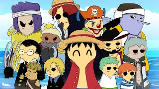 Saga East Blue resumida de forma MUY tonta  One Piece [upl. by Gish849]