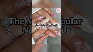 The Most Popular Nail Trends 💅✨️ French manicure Pastel nails 3D nails 💫 chromenails nailsart [upl. by Yenoh]