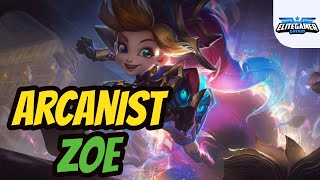 Arcanist Zoe Skin Spotlight  League of Legends Skin Review [upl. by Oswald]