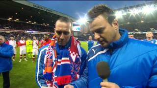 RICKSEN TRIBUTE MATCH  Fernando Ibrox Address [upl. by Haimaj]