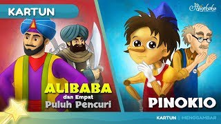 ALIBABA DAN EMPAT PULUH PENCURI  PİNOKIO cerita anak anak animasi kartun [upl. by Thgiwed]