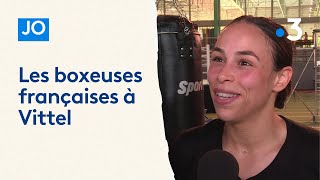 15 équipes féminines de boxe en stage au CPO de Vittel avant les JO [upl. by Arej]