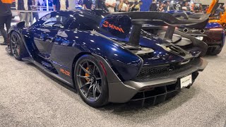 Every McLaren at Vancouver International Auto Show 2024  2 Million McLaren Senna supercar [upl. by Nosyk]