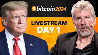 The Bitcoin 2024 Conference Livestream  GA Day 1 [upl. by Okier]