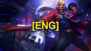 Primetime Draven Voice English  Английская Озвучка Комментатора Дрейвена  League of Legends [upl. by Earej]