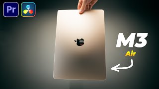 REAL Video Editing Performance on Apple Macbook Air M3 Premiere Pro amp DaVinci Resolve [upl. by Specht]