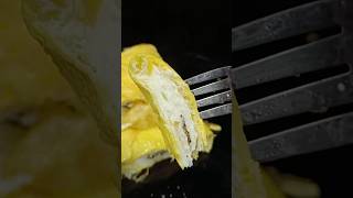 Yummy omelette 😋😋  omelette recipe  soft omelette recipe shorts [upl. by Annaer]