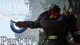 Star Wars Jedi Fallen Order  Part 17 Jungle Hunt Episode II [upl. by Alexi]