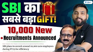 BIG UPDATE  SBI Recruitment 2024  10000 Vacancies Announced  SBI PO Notification 2024 [upl. by Anir267]