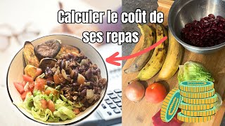 Calculer le prix par portion dun repas  Lastuce qui me permet déconomiser sur mes courses [upl. by Polad745]