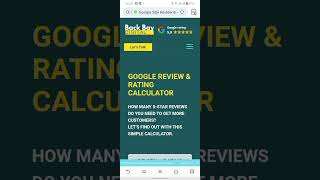 Tutorial cara melakukan perhitungan rating google review [upl. by Ainnet446]