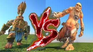 Daemon Slayer VS Giant Plus bonus fight Total War Warhammer 3 [upl. by Merce]