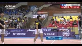 【2013～2014China badminton league】Match 5 XD Jiangsu 【VS】Ba yi [upl. by Nordgren]