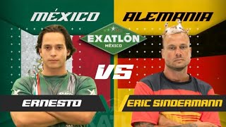 ERNESTO VS ERIC  MÉXICO VS ALEMANIA EXATLON [upl. by Anifad]