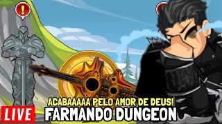 TERMINANDO DE FARMAR A DUNGEON livepix  Gustavo2d [upl. by Yrailih]