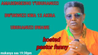 LIVE🔴AMASENGESHOYUBUHANUZI BWUKWEZI KWA 12 AKIRA UBUHANUZI BWAWE [upl. by Kariotta447]