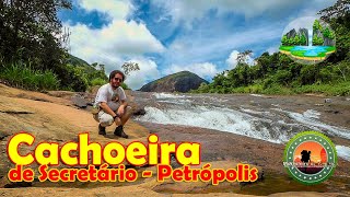 Como é a Cachoeira de Secretário  Cachoeira da Rocinha  Petrópolis RJ [upl. by Aramaj]