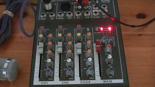 Présentation table de mixage CYMIC F4AUSB [upl. by Bickart283]