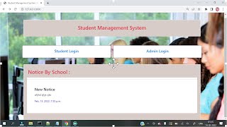 Student Management System Project  Python Django [upl. by Regazzi]