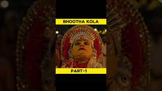 Bhootha kola story part1 kantara bhoothakola panjurli guliga ritualdance ytshorts telugu [upl. by Dlanod161]