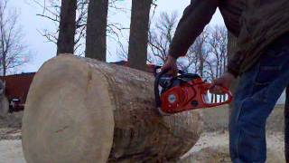 Dolmar 7900 chainsaw 36quot guide [upl. by Defant]