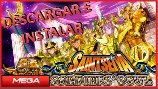 Descargar E Instalar SAINTS SEIYA SOLDIERS SOUL [upl. by Jegger]