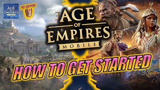 Age of Empires Mobile  How to Get Started iPadiPhone [upl. by Herschel]