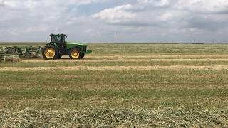 Spring 2020 Wheat Hay Harvest [upl. by Siloam959]