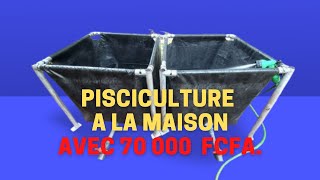 Pisciculture à la maison voici comment commencer avec 70000 FRS 1 [upl. by Newo330]