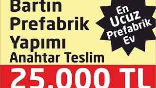 Bartın prefabrik ev bartın hazır ev fiyatları 0505 119 60 84 [upl. by Kameko]