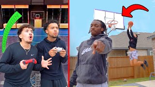 NBA GAMERS vs REAL LIFE HOOPERS GOT UGLY 2v2 Basketball Twist [upl. by Eustace171]