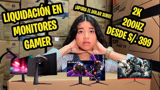 LIQUIDACIÓN EN MONITORES GAMER 2K 200HZ DESDE 399 SOLES [upl. by Chaddy843]