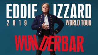 Eddie Izzard Wunderbar Tour 2019 Keller Auditorium Portland Oregon [upl. by Toth]