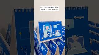 DESK CALENDAR 2025🗓️800pcsContact us on facebook IVEM Digital Printing Services for inquiries [upl. by Anived]