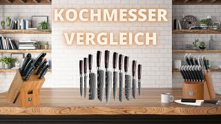 Die besten Küchenmesser 2023 Kochmesser Vergleich und Review [upl. by Suoicerpal]