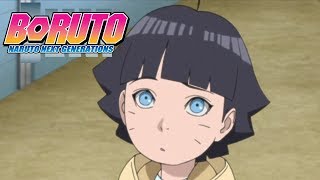 Himawari Meets Akamaru  Boruto Naruto Next Generations [upl. by Fronnia142]