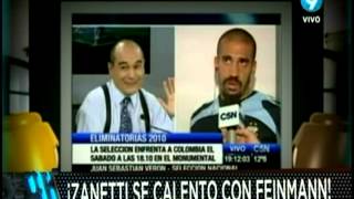 El Pupi Zanetti le cortó el rostro a Feinmann [upl. by Inimod777]