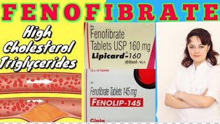 Fenolip145Lipicard tabletFenofibrate tablet usesside effects by Pharmacist Master of pharmacy [upl. by Thanasi]