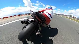 Primer día Gsxr 1000 k8 navarra onboard 360 [upl. by Eerac]