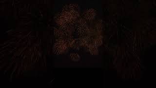 20号玉10連発の最後4発の花火 last 4 fireworks of 10 consecutive fireworks of 24 inch shells  Oishida Japan [upl. by Colleen958]