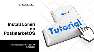 Install Lomiri on PostmarketOS with My Bootstrap Tool [upl. by Kciredor]