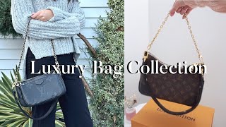 Luxury Bag Collection 2022 ⊹ Louis Vuitton  Gucci  Chole [upl. by Eihpos]