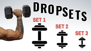 Drop Sets vs Normal Sets for Muscle Growth [upl. by Odille]