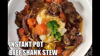 The Best Beef Stew Recipe Ever  beef shank recipe Instant Pot  Discovered Flavor [upl. by Navada509]