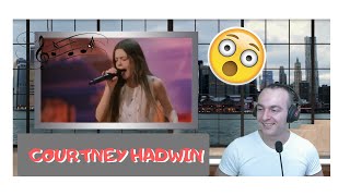 Courtney Hadwin First Reaction Israeli Guy Reaction  Got Talent [upl. by Euphemia]