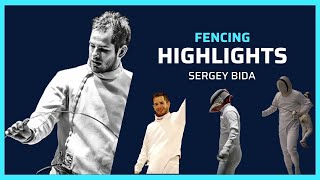 Fencing Highlights Sergey Bida [upl. by Amsirak18]